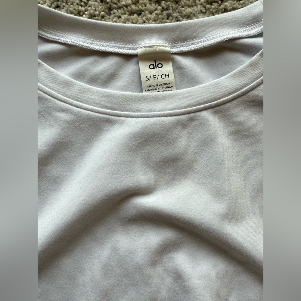 Alo White T-Shirt
